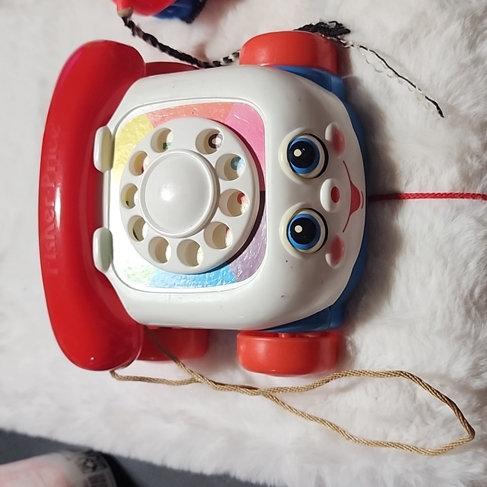 FISHER PRICE  CHATTER TELEPHONES   ( 2 TOTAL ) - Picture 2 of 6
